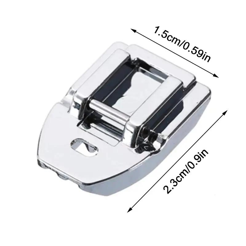 1 Peça de Pé de Máquina de Cos - Zipper Foot Presser avaliação e preço