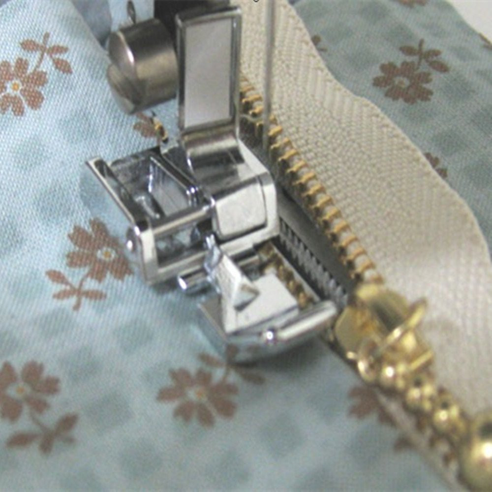Metal Zipper Presser costura p - Zipper Foot Presser avaliação e preço