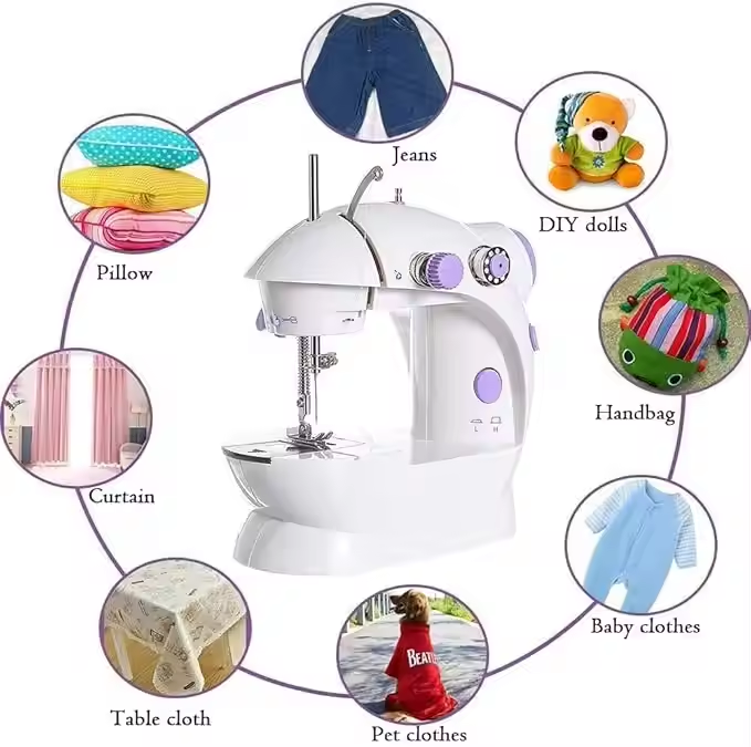 Mini máquinas de costura elétr - Textile Sewing Machine Price avaliação e preço