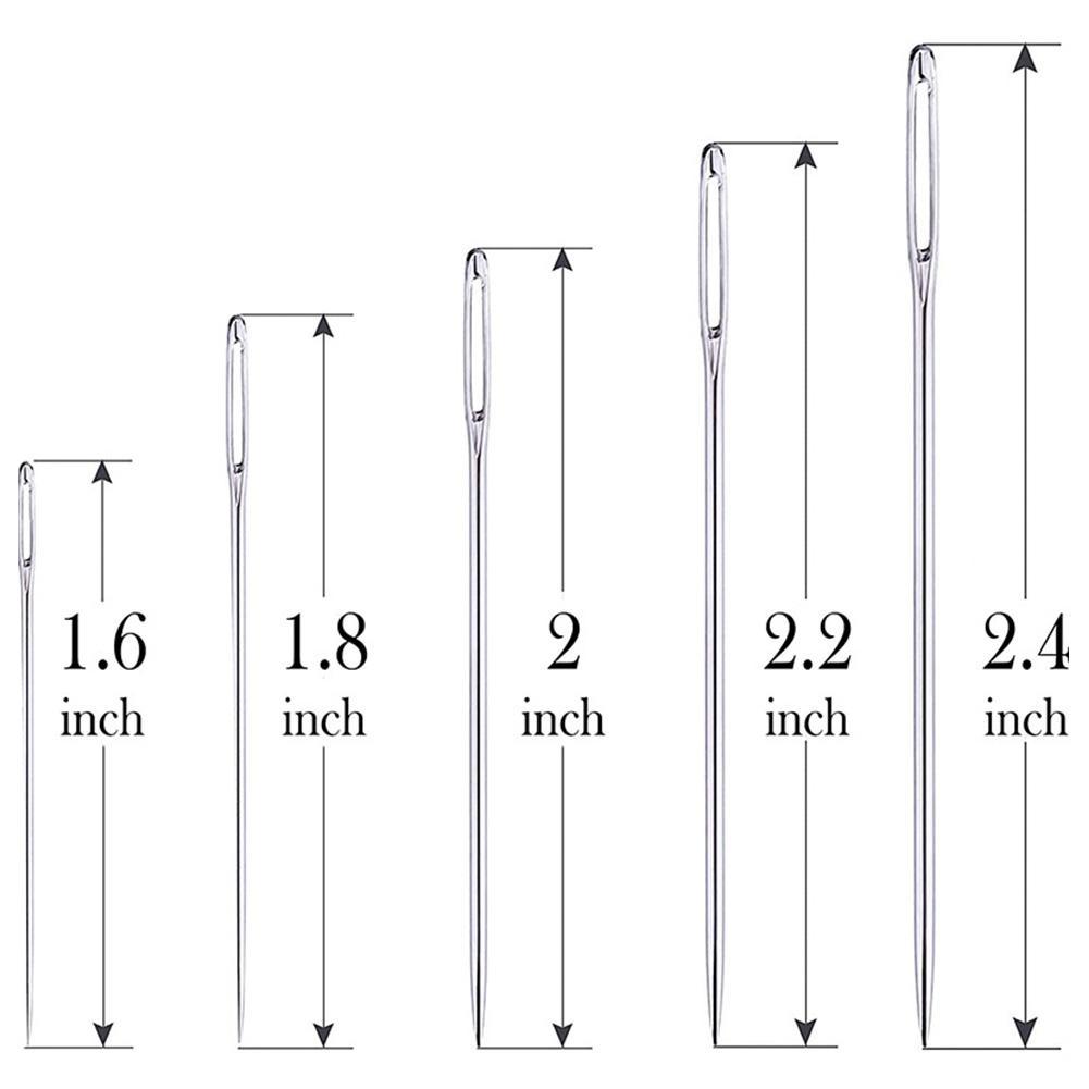 25 pçs grandes agulhas de cost - Sewing Necessities avaliação e preço