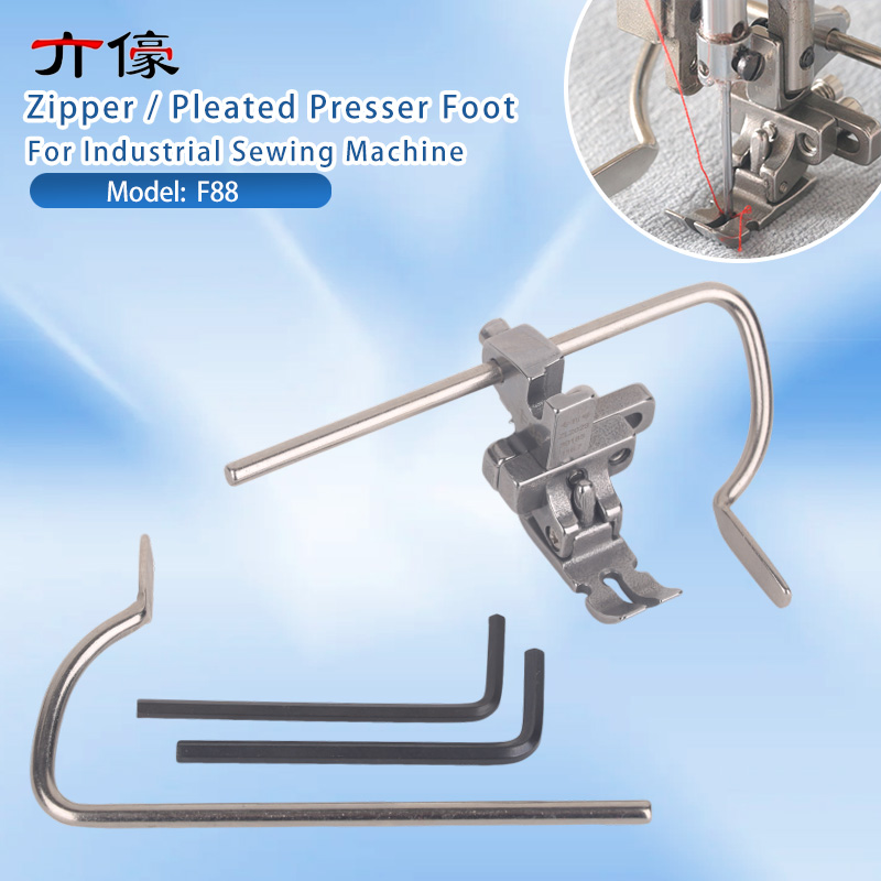 F88 6-em-1 multifuncional ajus - Zipper Foot Presser avaliação e preço