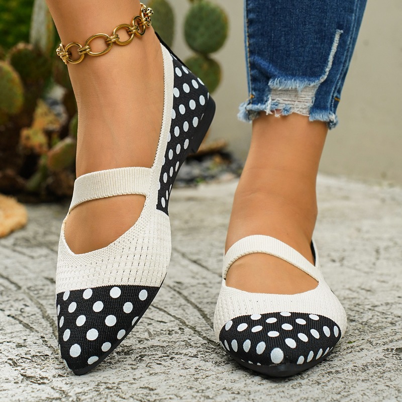 Sapatilhas Femininas de Bico F - Sewing Knit avaliação e preço