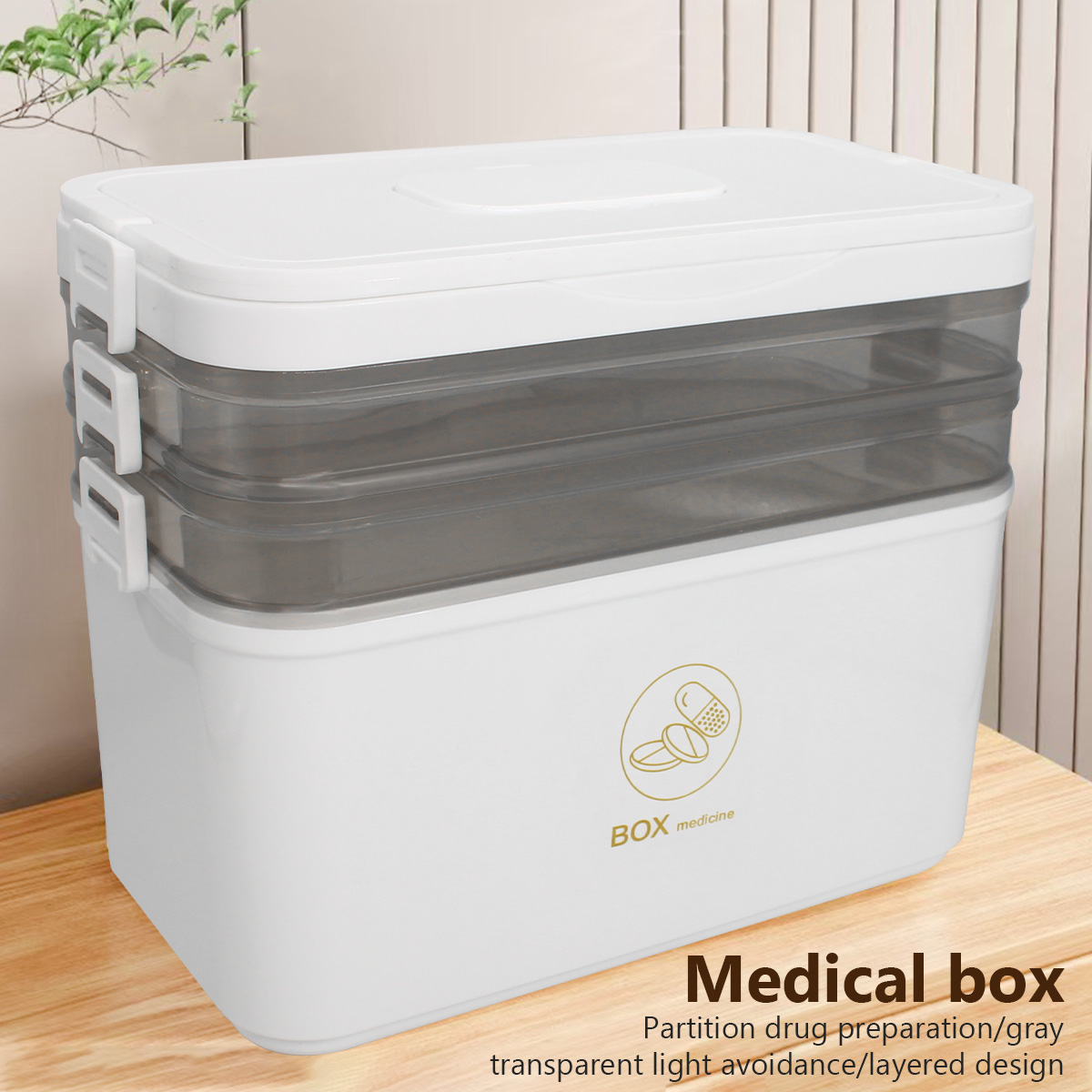 Caixa de Medicamentos Portátil - Bobbin Organizer Box avaliação e preço